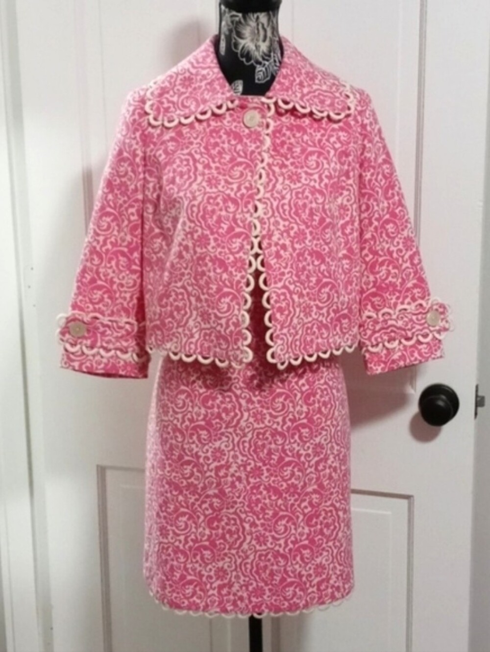 🎀VERY RARE/VTG Lilly Pulitzer🎀 - Aveline Jacquard Jacket & Sophia Dress